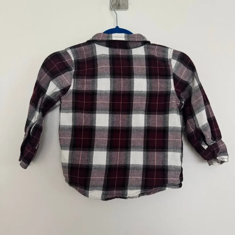 Old Navy Flannel Bundle, Includes 2 Tops